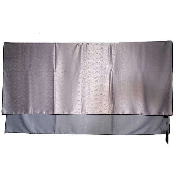 NWT Double Sided Silk Scarf 53"x53" Large Square Shawl Wrap XiangYunShal 22221 - Picture 6 of 12